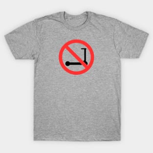 No Scooters T-Shirt